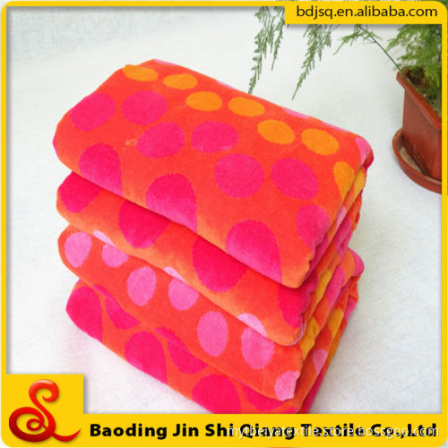 High Quality Cotton Jacquard Yarn Dyed Beach Towel